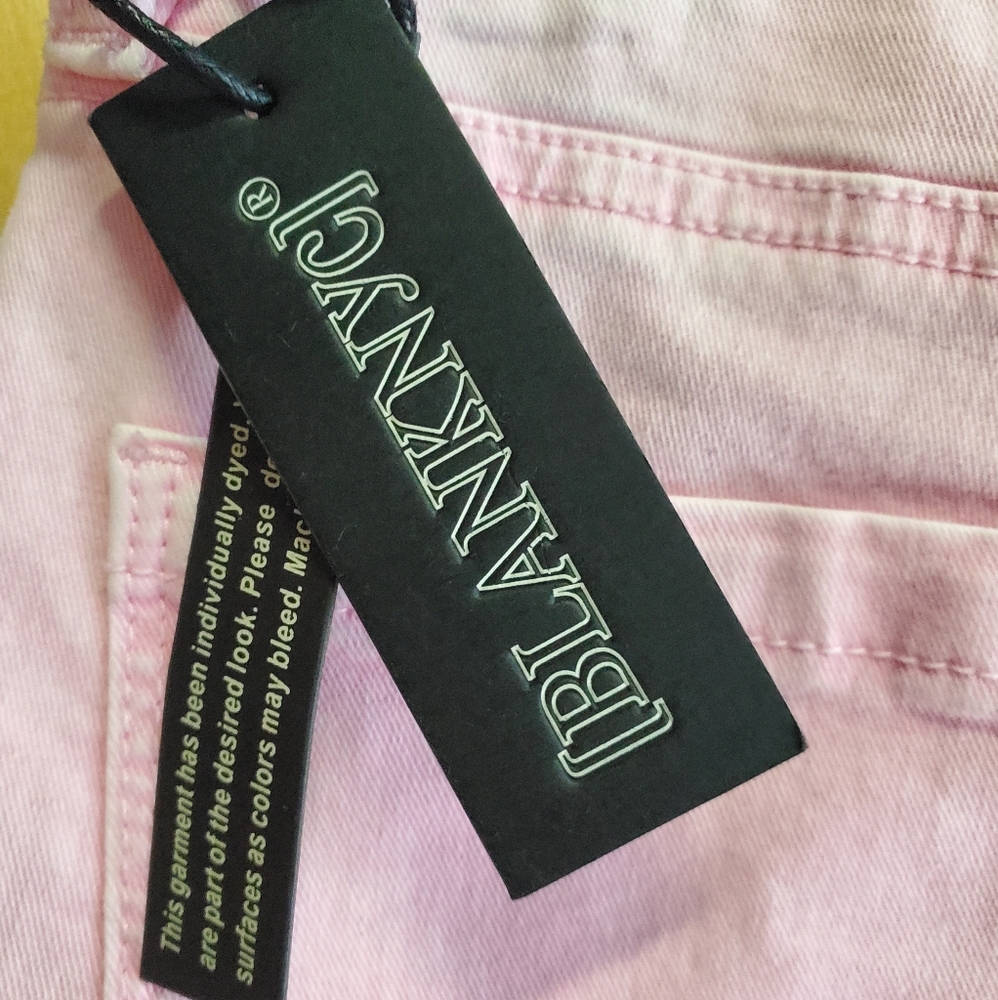 Blank NYC The Reade Crop Skinny Pink Pants 27 - Picture 5 of 8